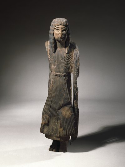 Standing Statue of Si-Eset by New Kingdom Egyptian